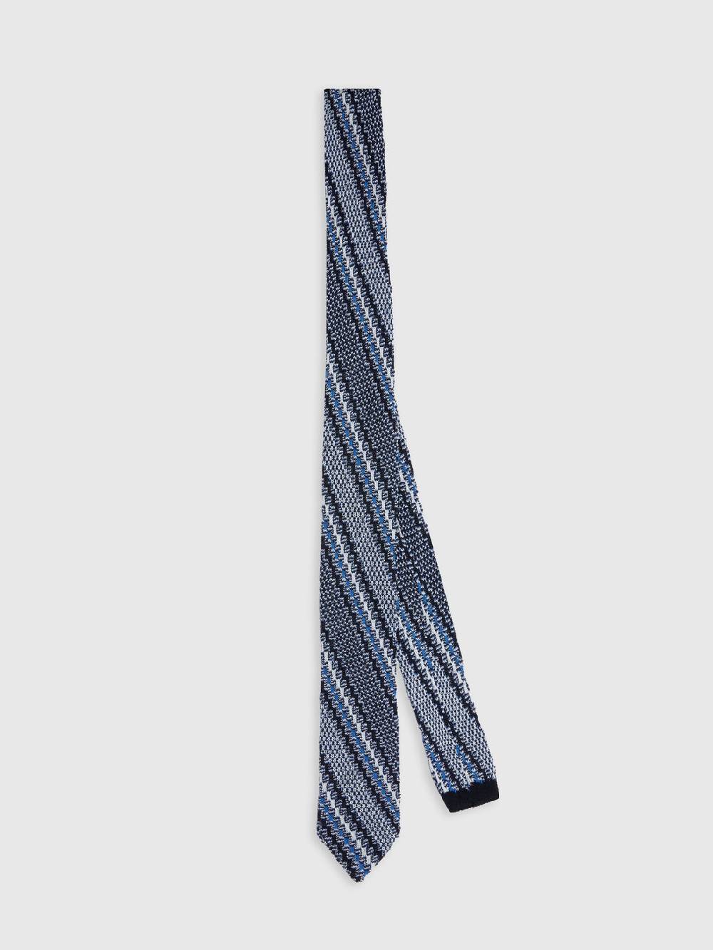 Missoni Cravatta in cotone e lino con ricami Bestseller