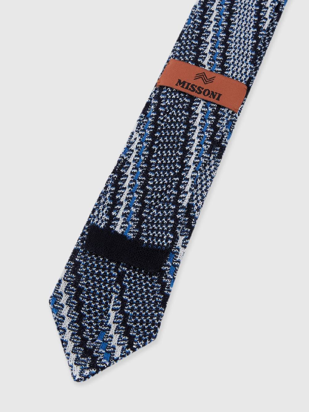 Missoni Cravatta in cotone e lino con ricami Bestseller