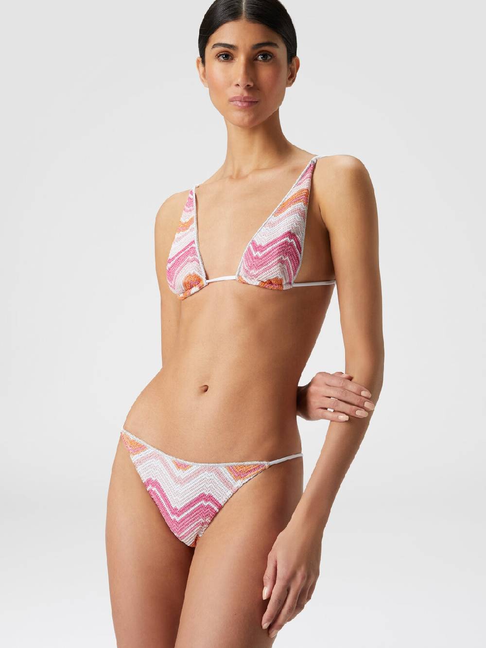 Missoni Bikini in misto viscosa chevron con lurex Offerte giornaliere