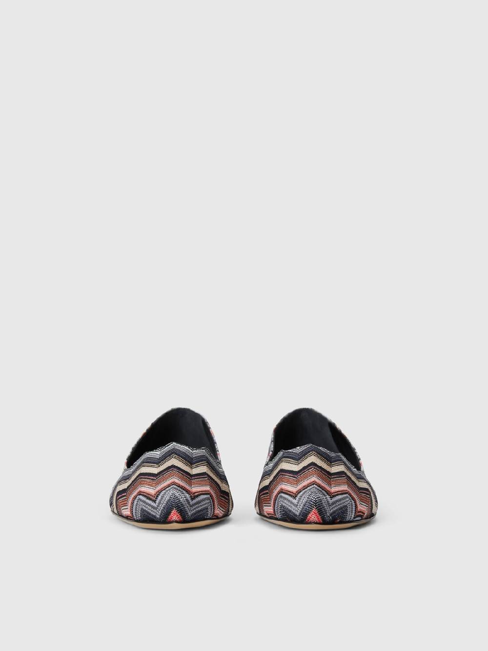 Missoni Ballerine in tessuto chevron Fino al 55% di sconto