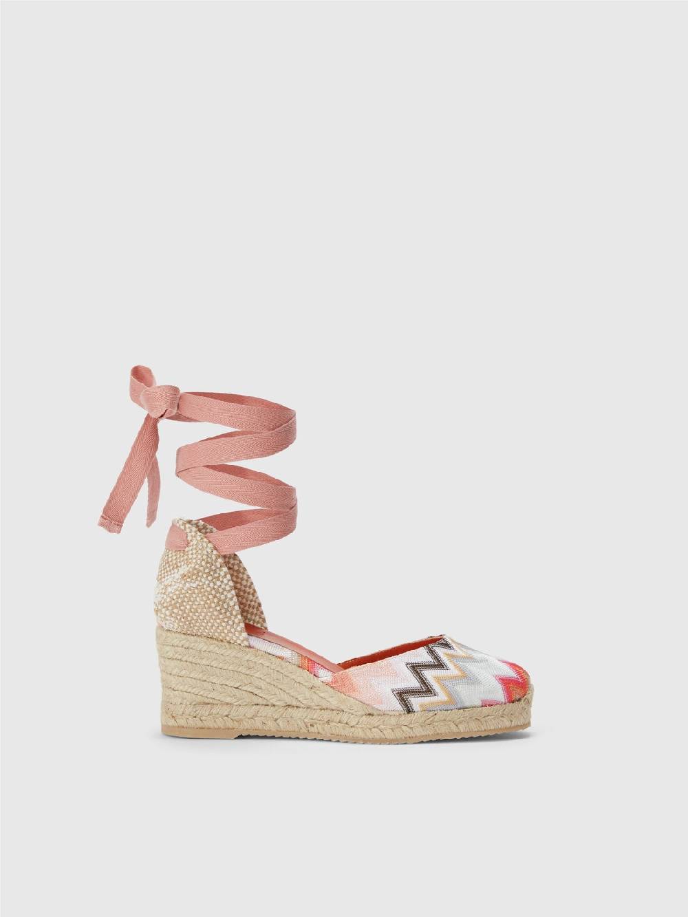 Missoni Espadrilles con tomaia in tessuto chevron e zeppa Discount Store per i nuovi prodotti