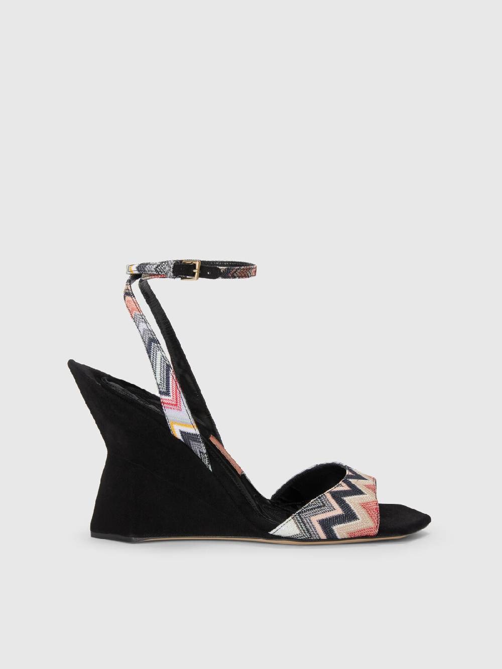 Missoni Sandali con tacco e motivo chevron Trasporto libero internazionale