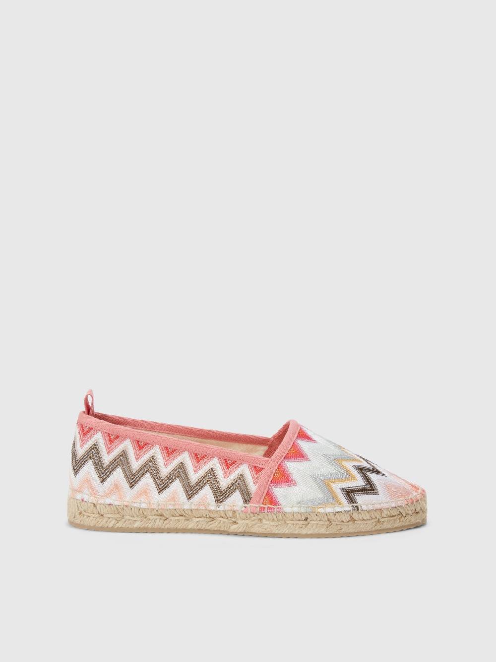 Missoni Espadrilles con tomaia in tessuto chevron Officina