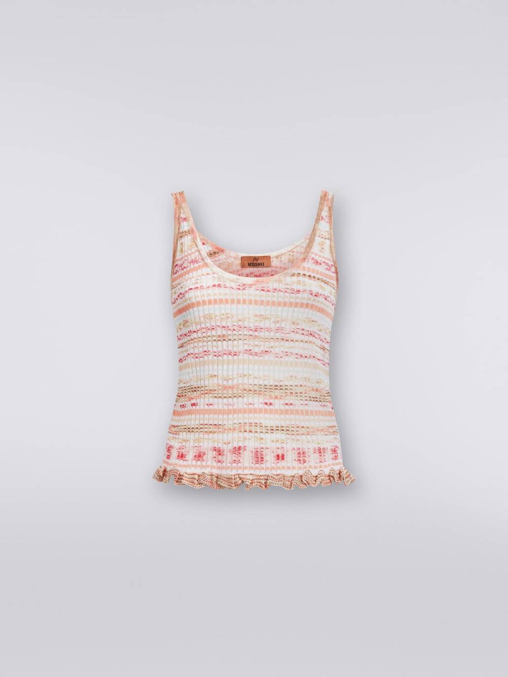 Missoni Canottiera in viscosa a costine fiammata 50% di sconto per tempo limitato