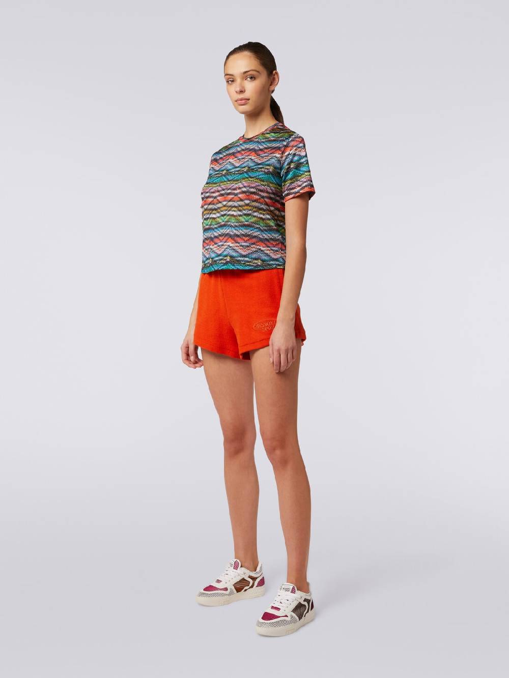 Missoni T-shirt in nylon stretch stampato Negozi Online