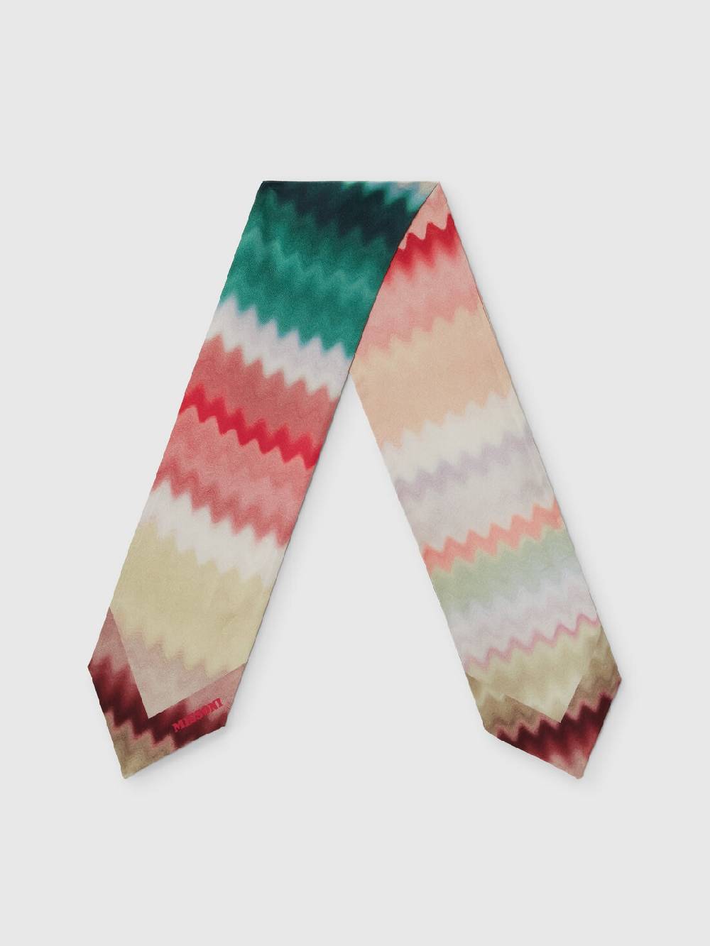 Missoni Foulard in seta chevron Sconto