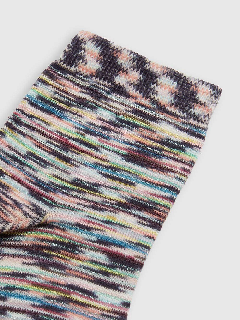 Missoni Calze in maglia di cotone e viscosa fiammata Offerta