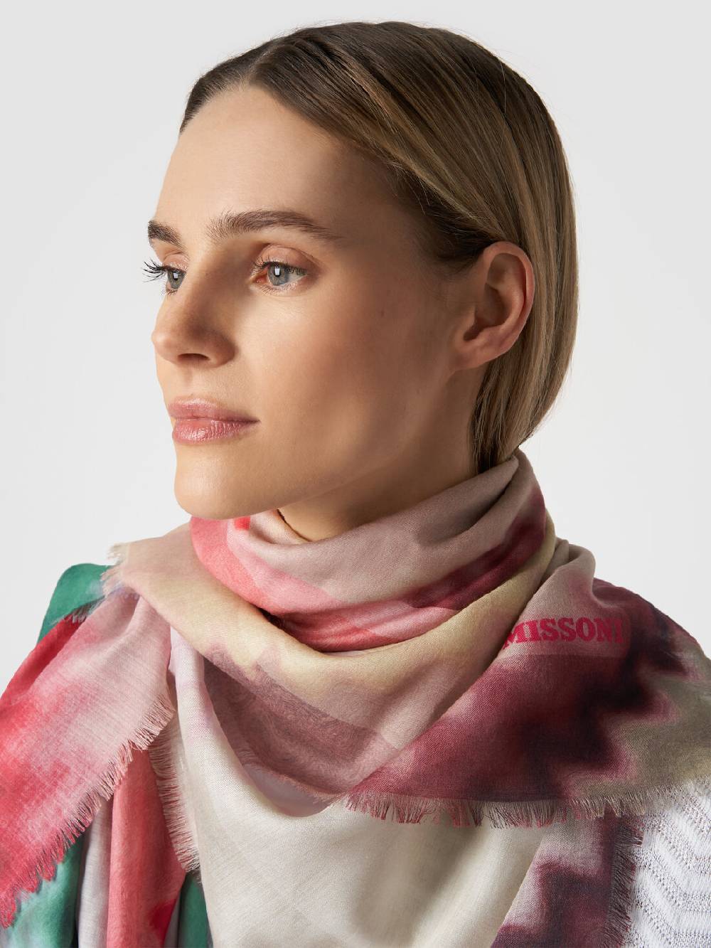Missoni Scialle in modal e seta con motivo zig zag Offerte