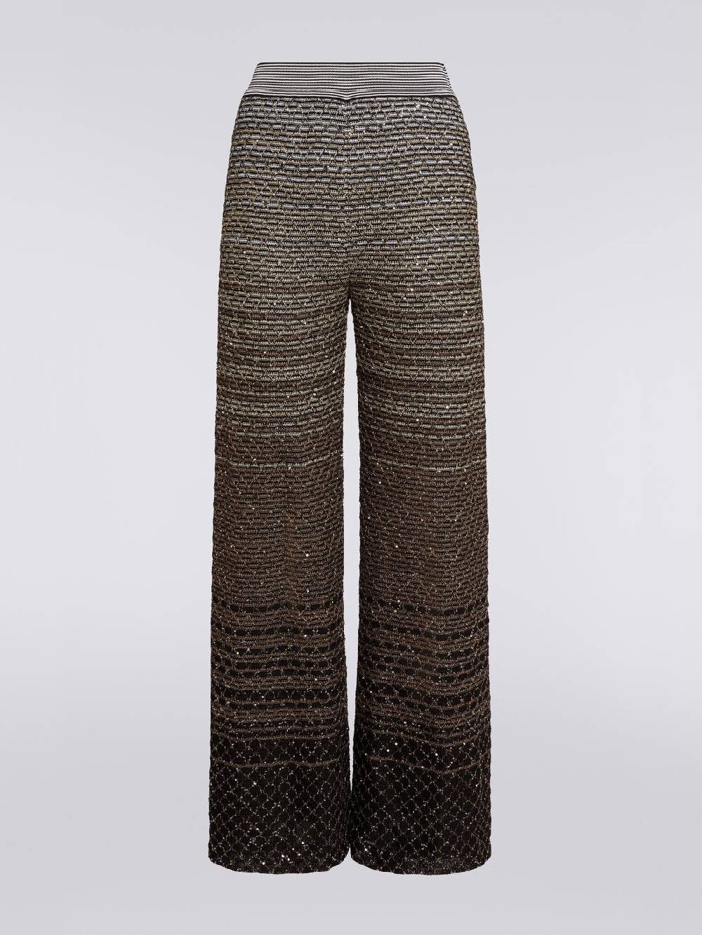 Missoni Pantaloni in maglia dégradé con paillettes I Più Venduti