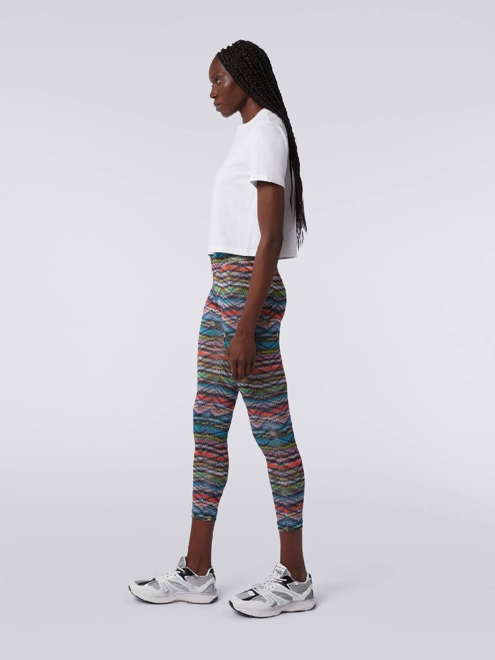 Missoni Leggings in tessuto stretch stampa zig zag Negozio