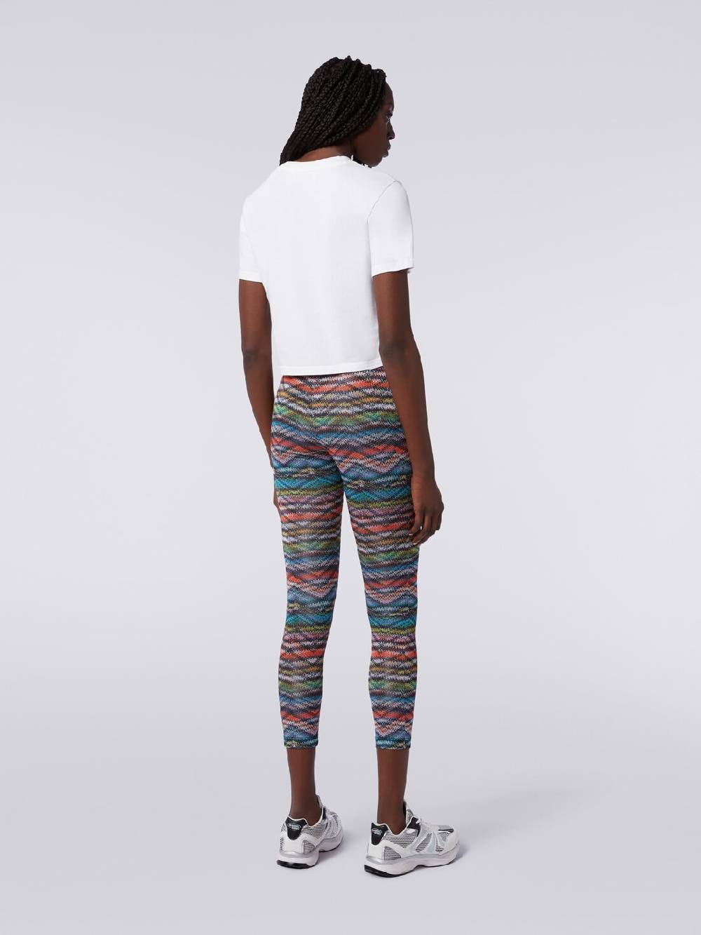 Missoni Leggings in tessuto stretch stampa zig zag Negozio