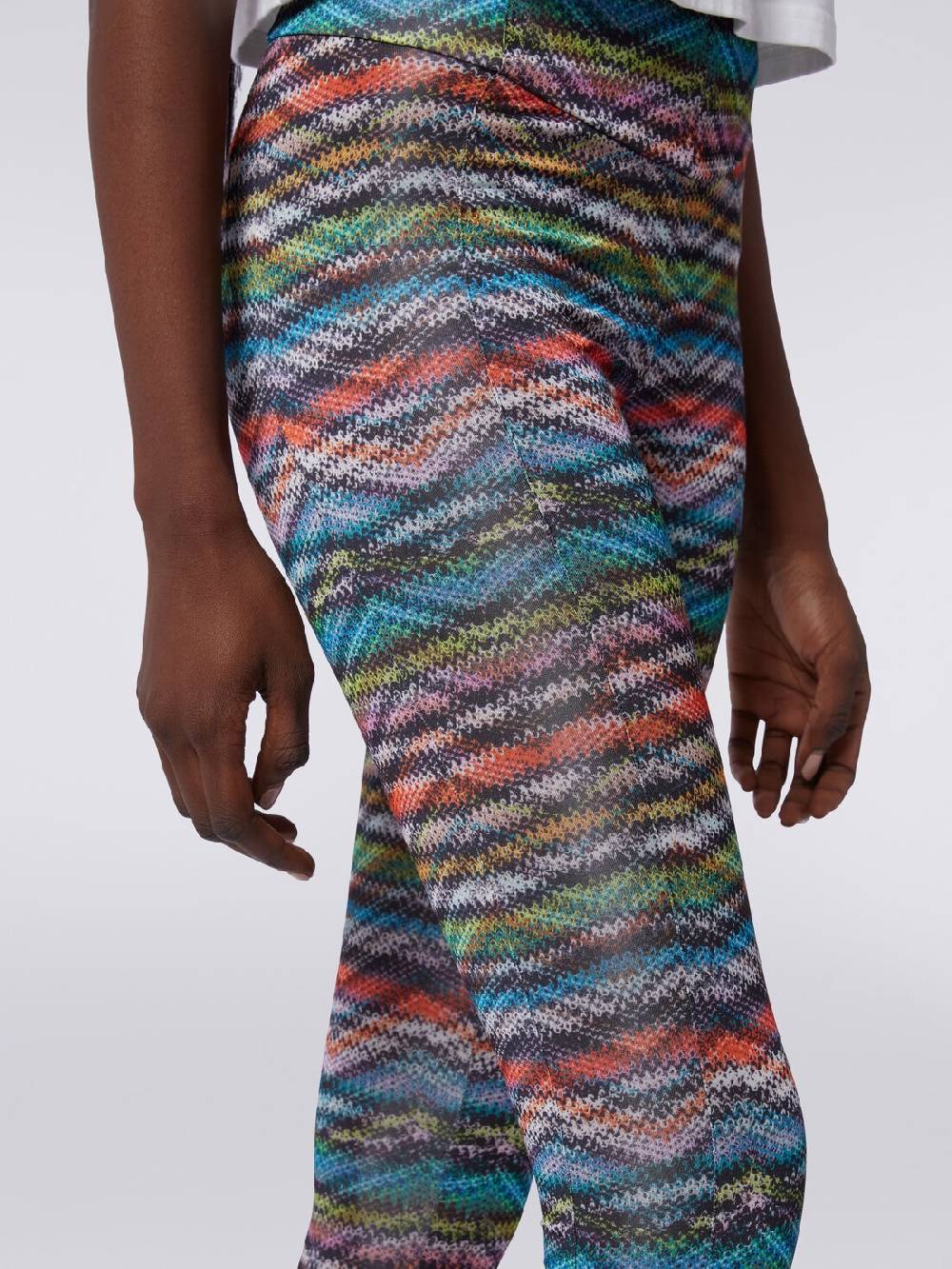 Missoni Leggings in tessuto stretch stampa zig zag Negozio