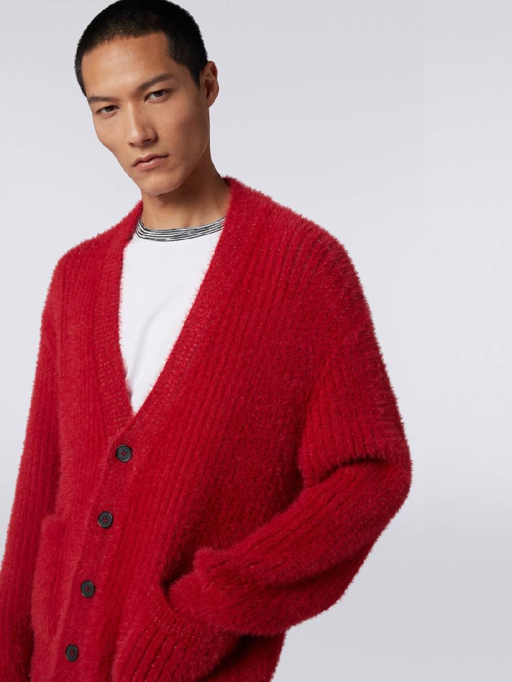 Missoni Cardigan oversize in misto lana effetto pelo Offerta San Valentino