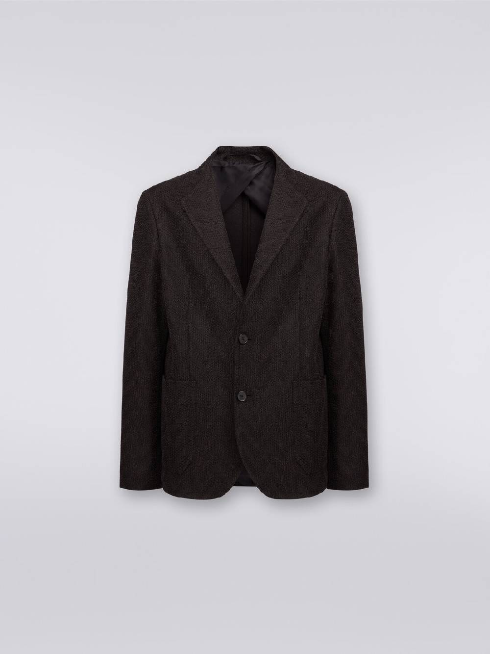 Missoni Blazer monopetto in cotone chevron Lightning offer