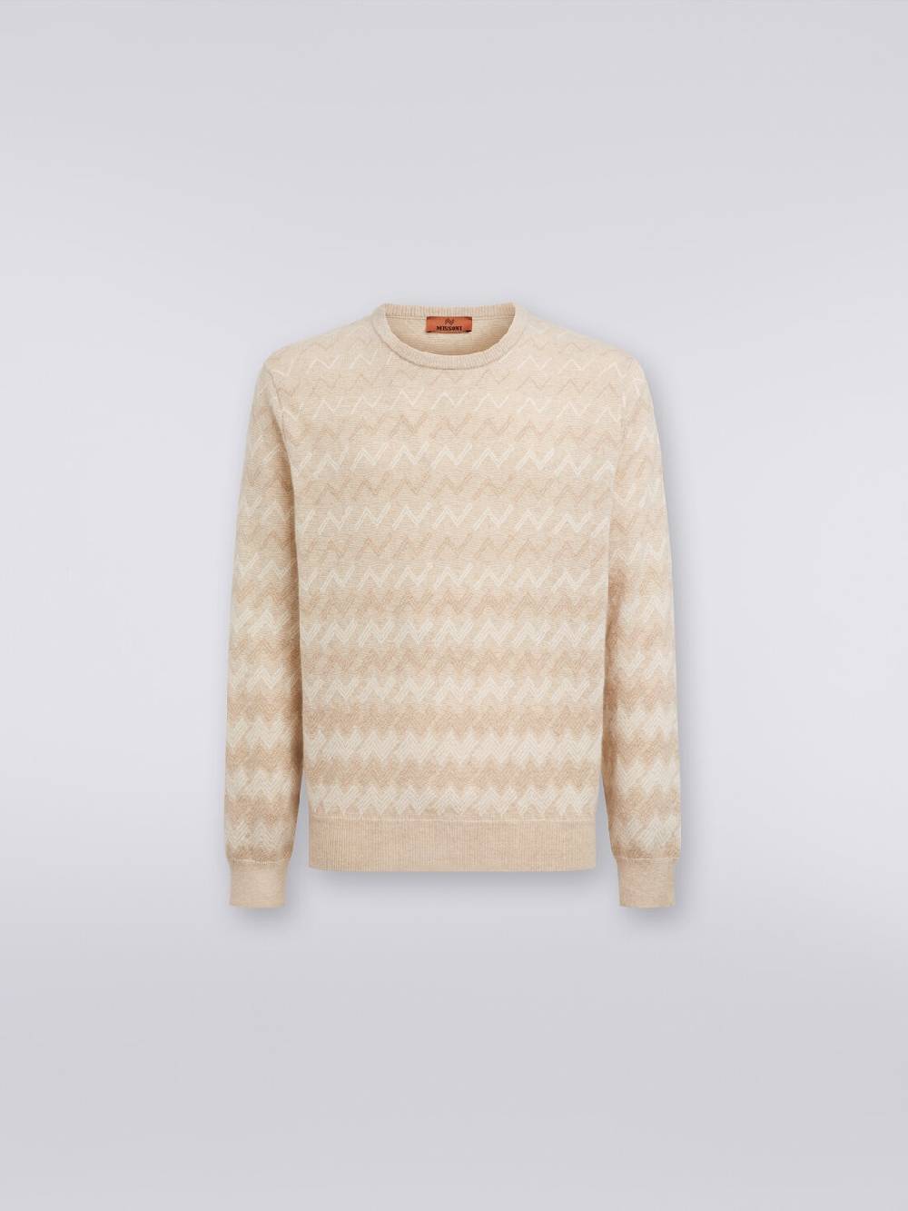 Missoni Pullover girocollo in cachemire con zig zag Comprane uno, ottenene uno gratis