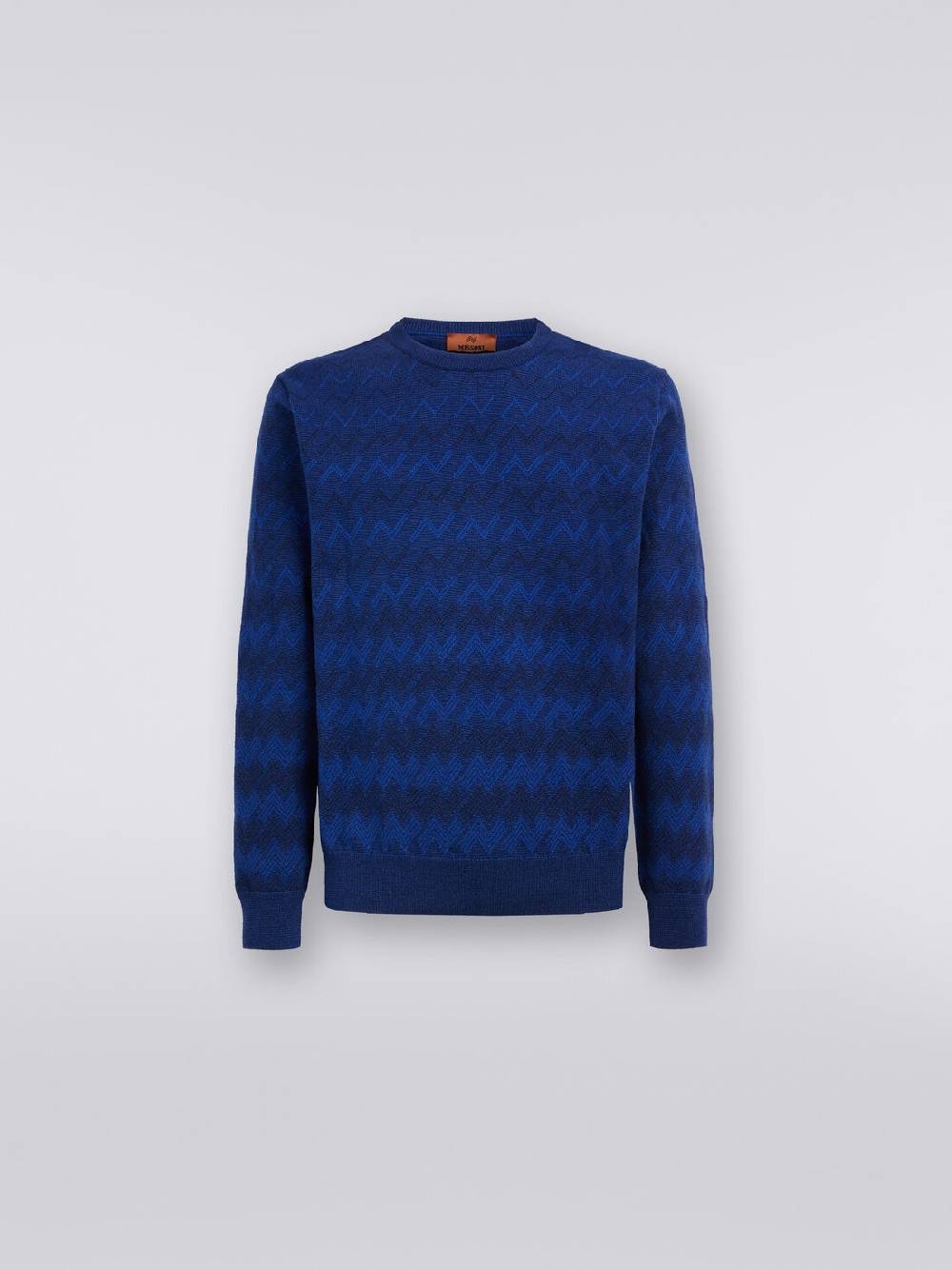 Missoni Pullover girocollo in cachemire con zig zag Offerte speciali