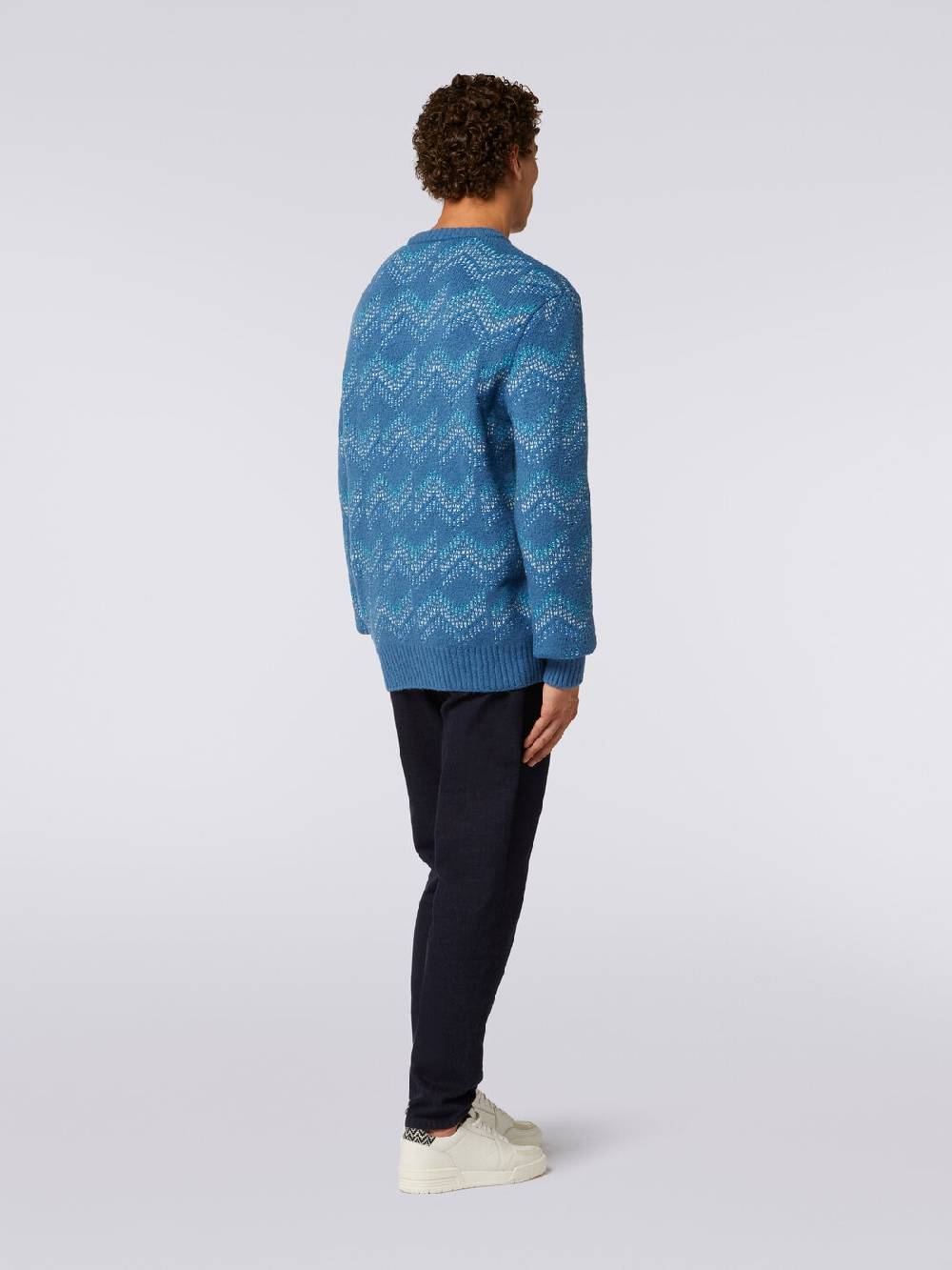 Missoni Pullover girocollo in misto cotone motivo zig zag Super Saving Price