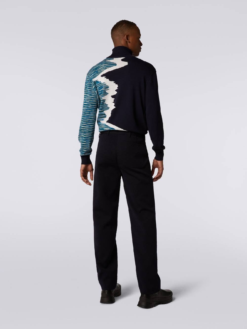 Missoni Pantaloni in misto lana chevron Ultimi tre giorni