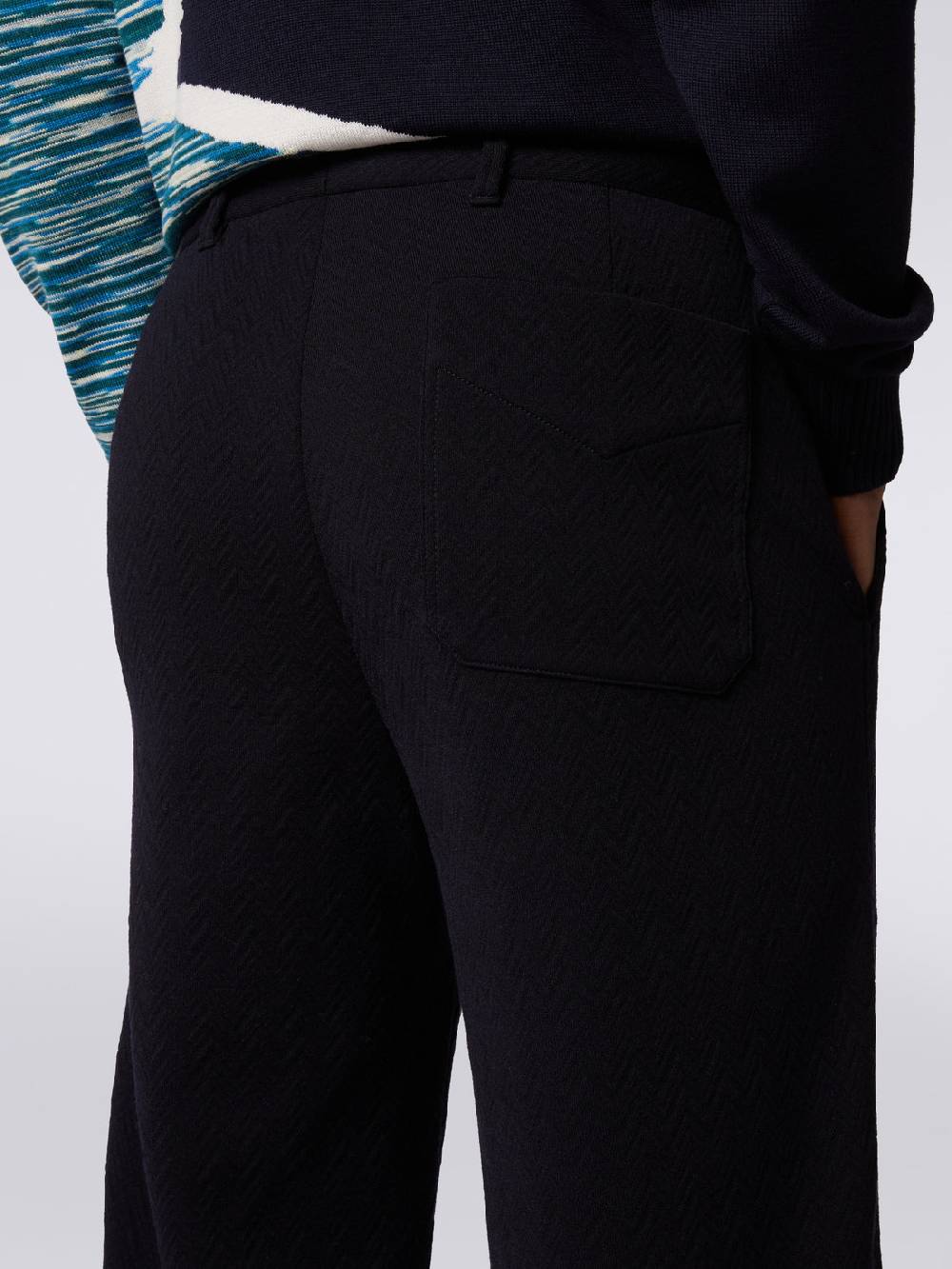 Missoni Pantaloni in misto lana chevron Ultimi tre giorni