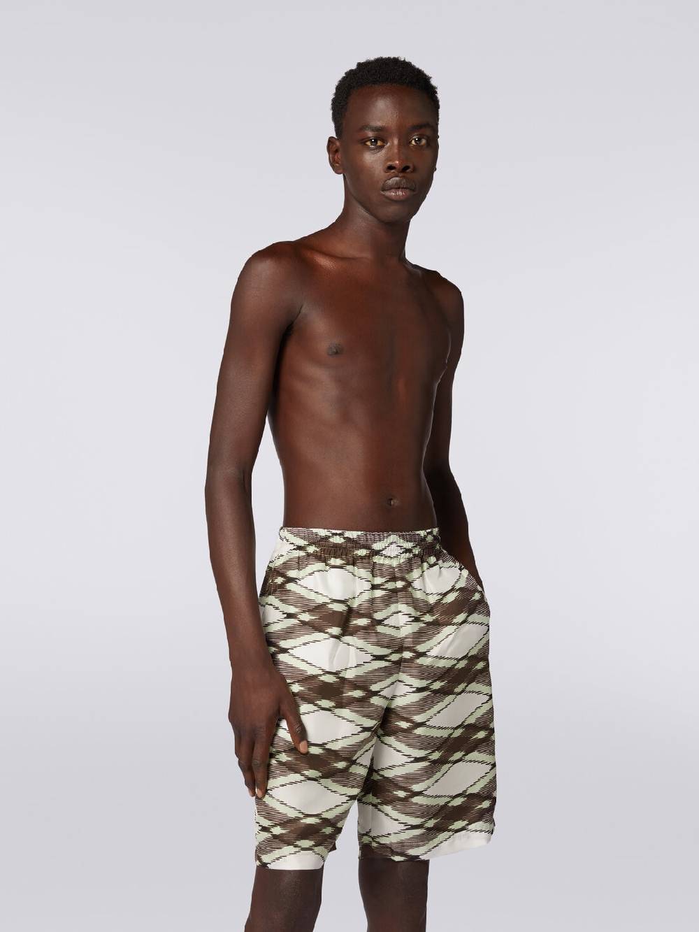 Missoni Shorts in seta stampata Ultimi due giorni