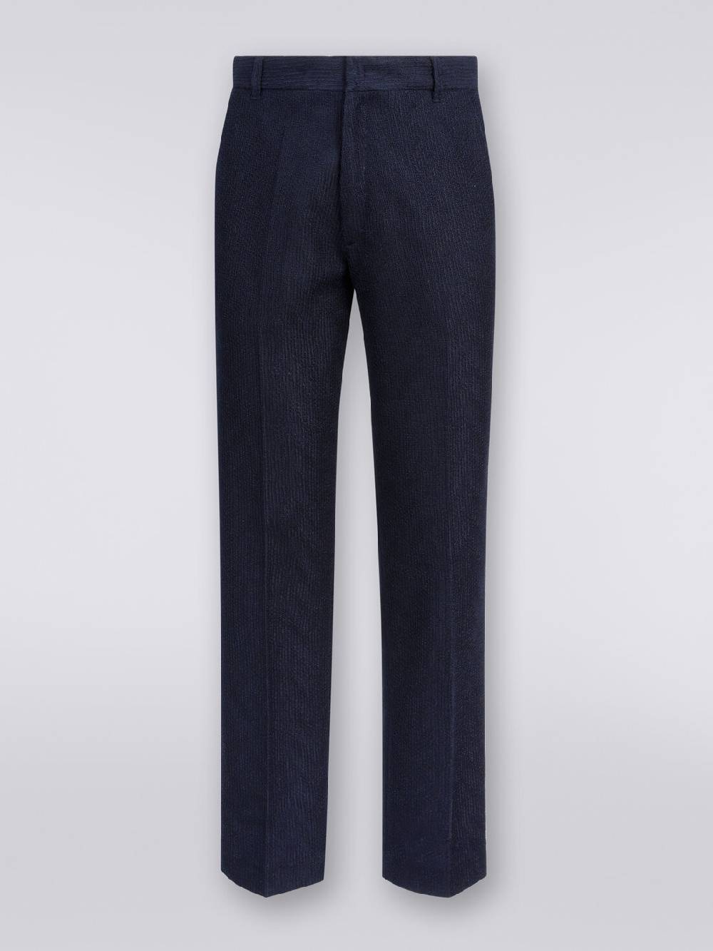 Missoni Pantaloni chino in cotone chevron Promozione temporanea