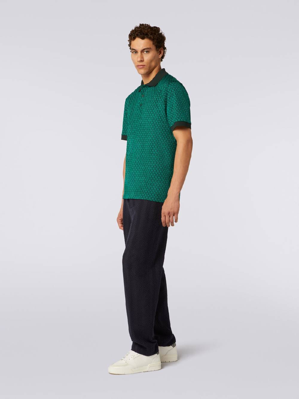 Missoni Polo a maniche corte in cotone Fino al 55% di sconto