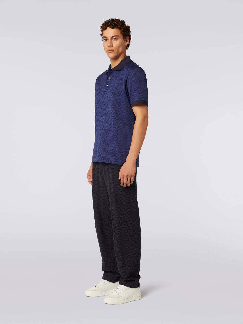 Missoni Polo a maniche corte in cotone Discount Store per i nuovi prodotti