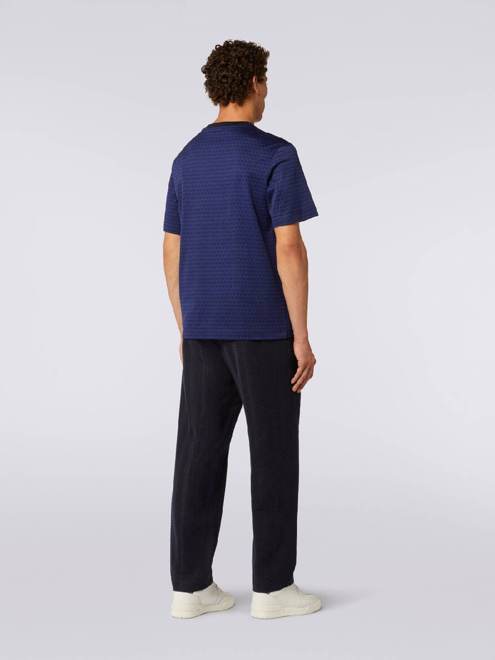 Missoni T-shirt girocollo in cotone con ricami Officina
