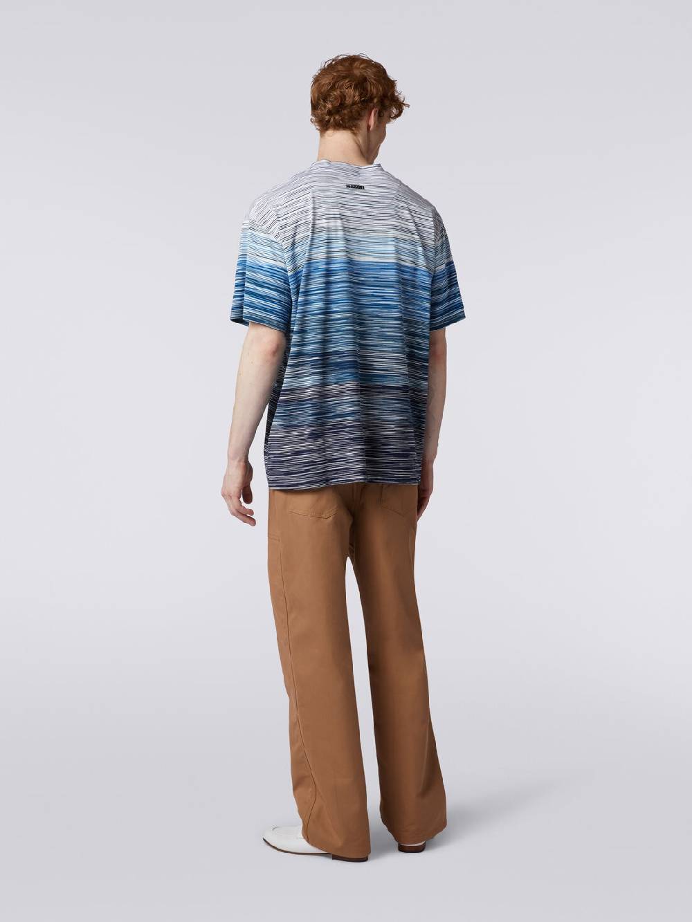 Missoni T-shirt a maniche corte in cotone fiammato Duty-free