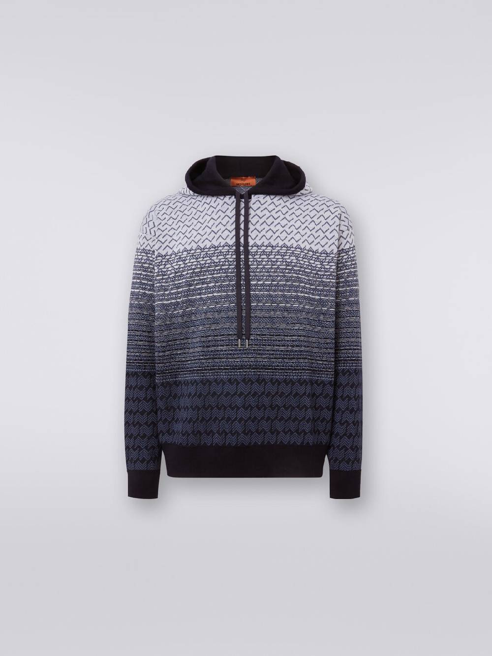 Missoni Felpa in lana e cotone con cappuccio 2025