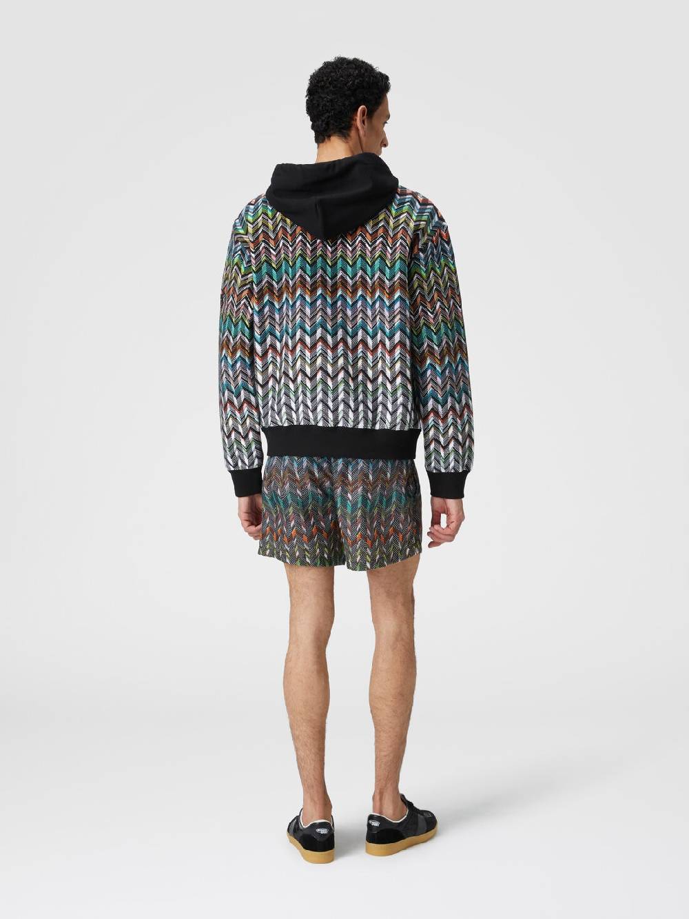 Missoni Felpa con cappuccio in maglia zig zag Qualità Garantita