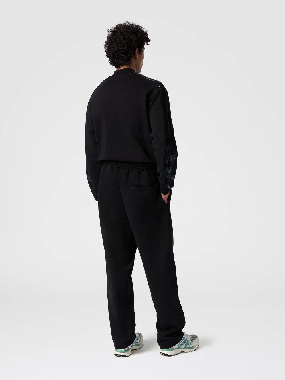 Missoni Pantaloni in felpa di cotone con logo Promozione Limitata
