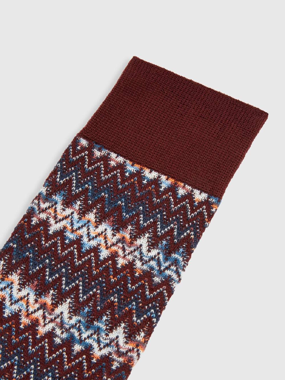 Missoni Calzini corti in misto cotone chevron In Vendita