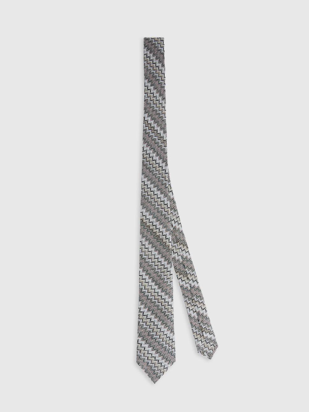 Missoni Cravatta in viscosa e cotone zig zag Hotsell