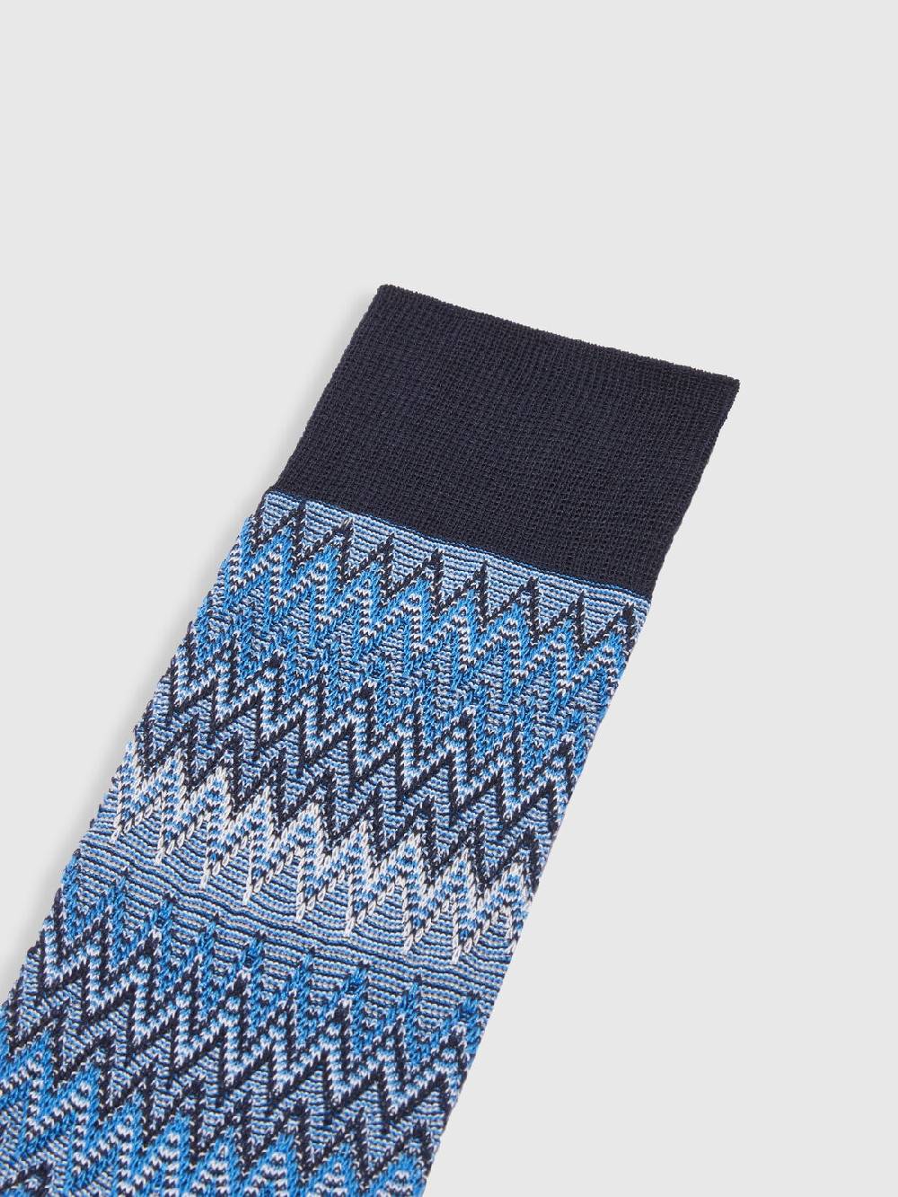 Missoni Calzini corti in misto cotone chevron Saldi Di Fabbrica