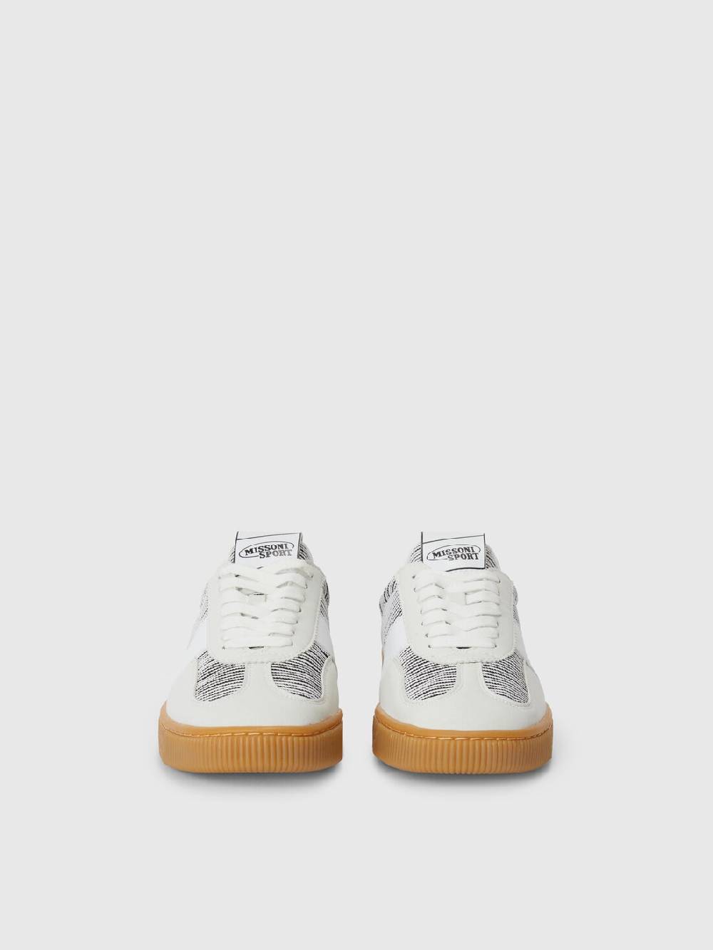 Missoni Sneakers con suola di gomma e tomaia in tessuto con inserti a contrasto Sconto di tempo limitato