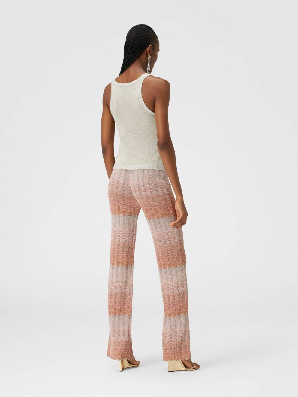 Missoni Canottiera in viscosa effetto glitter Cyber Monday