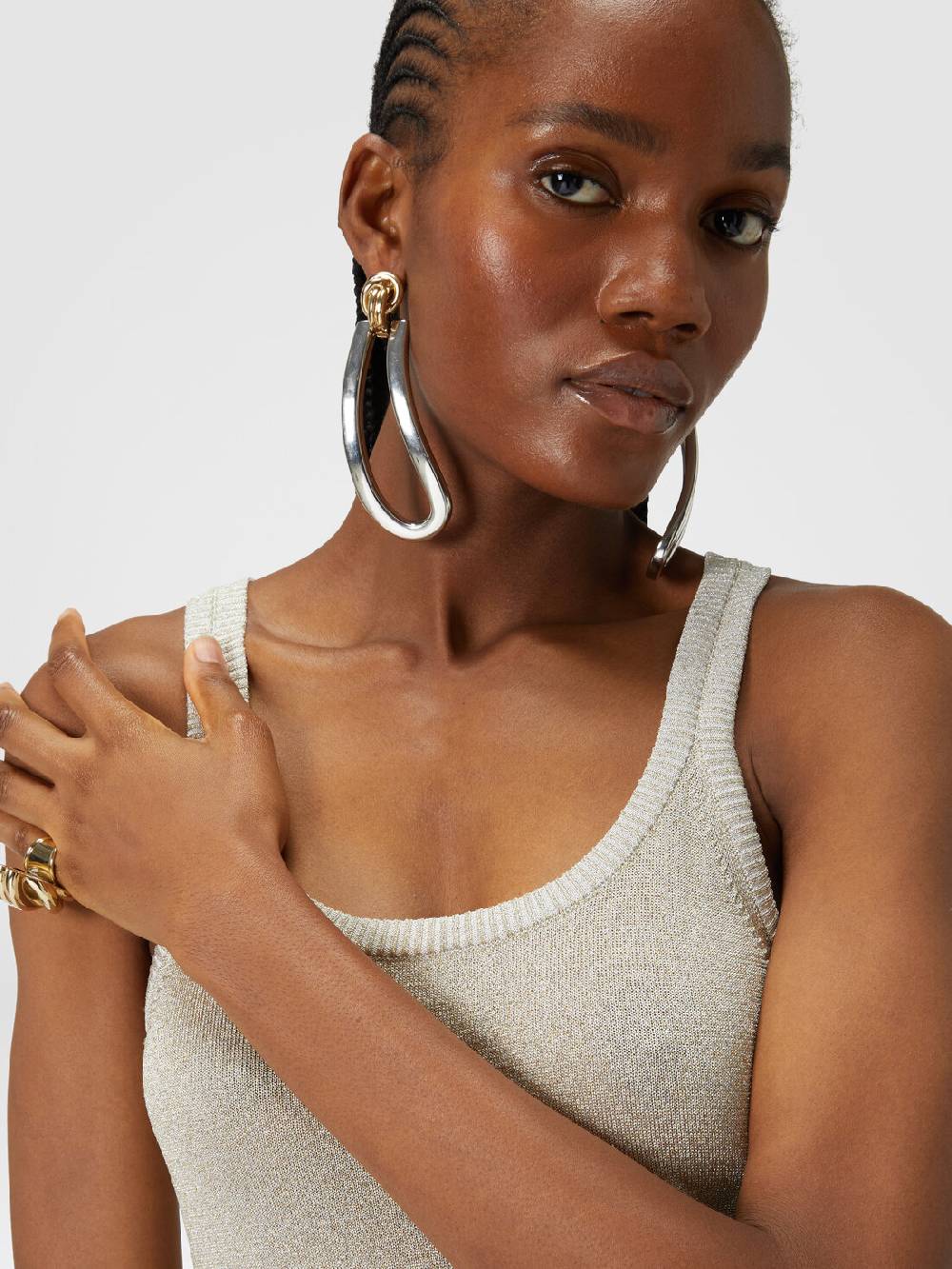 Missoni Canottiera in viscosa effetto glitter Cyber Monday