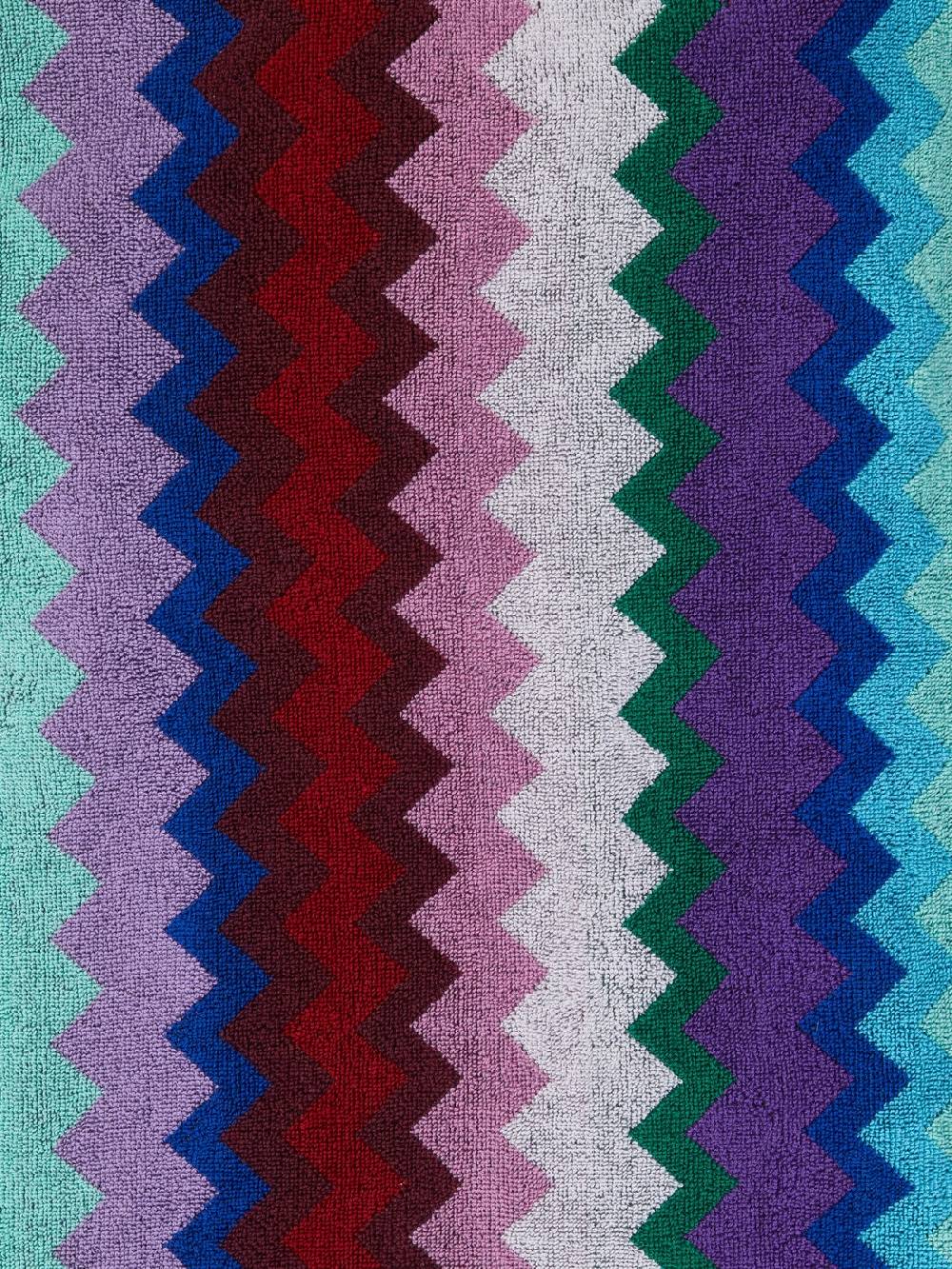 Missoni Accappatoio lungo con cappuccio Chantal in spugna di cotone chevron Latest fashion