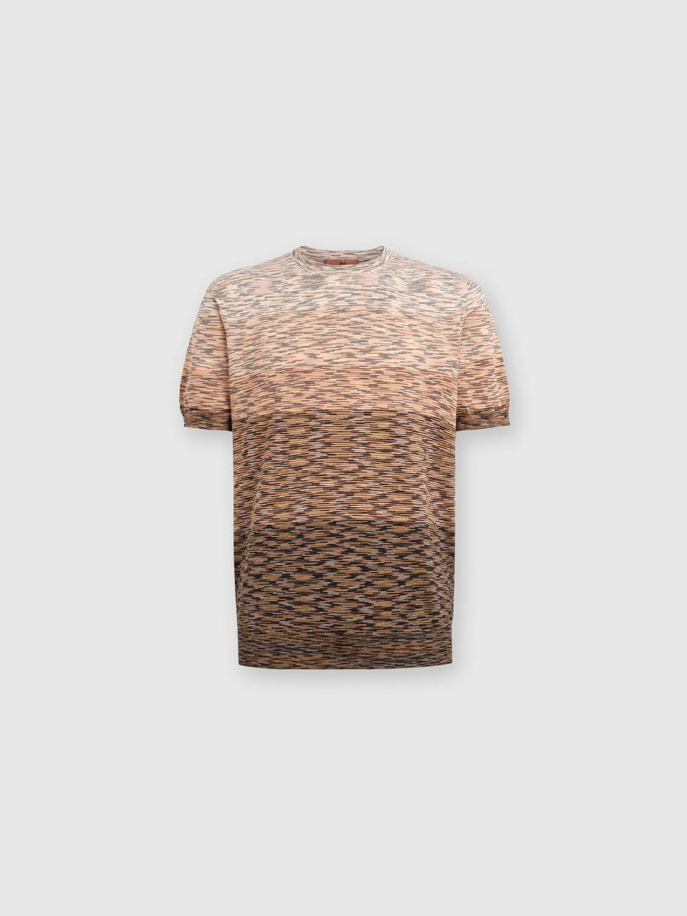 Missoni T-shirt in maglia fiammata di cotone Online Outlet