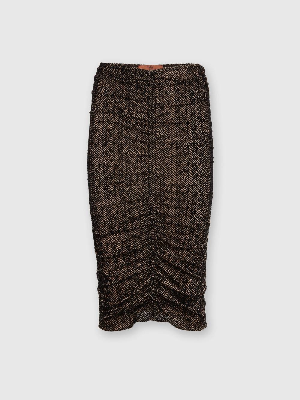 Missoni Gonna in tulle zig zag con arricciatura centrale Nuovi prodotti