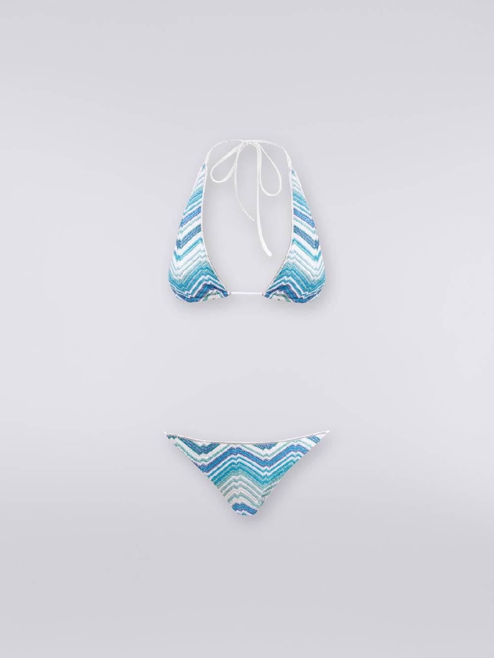 Missoni Bikini in misto viscosa chevron con lurex Comprane uno, ottenene uno gratis