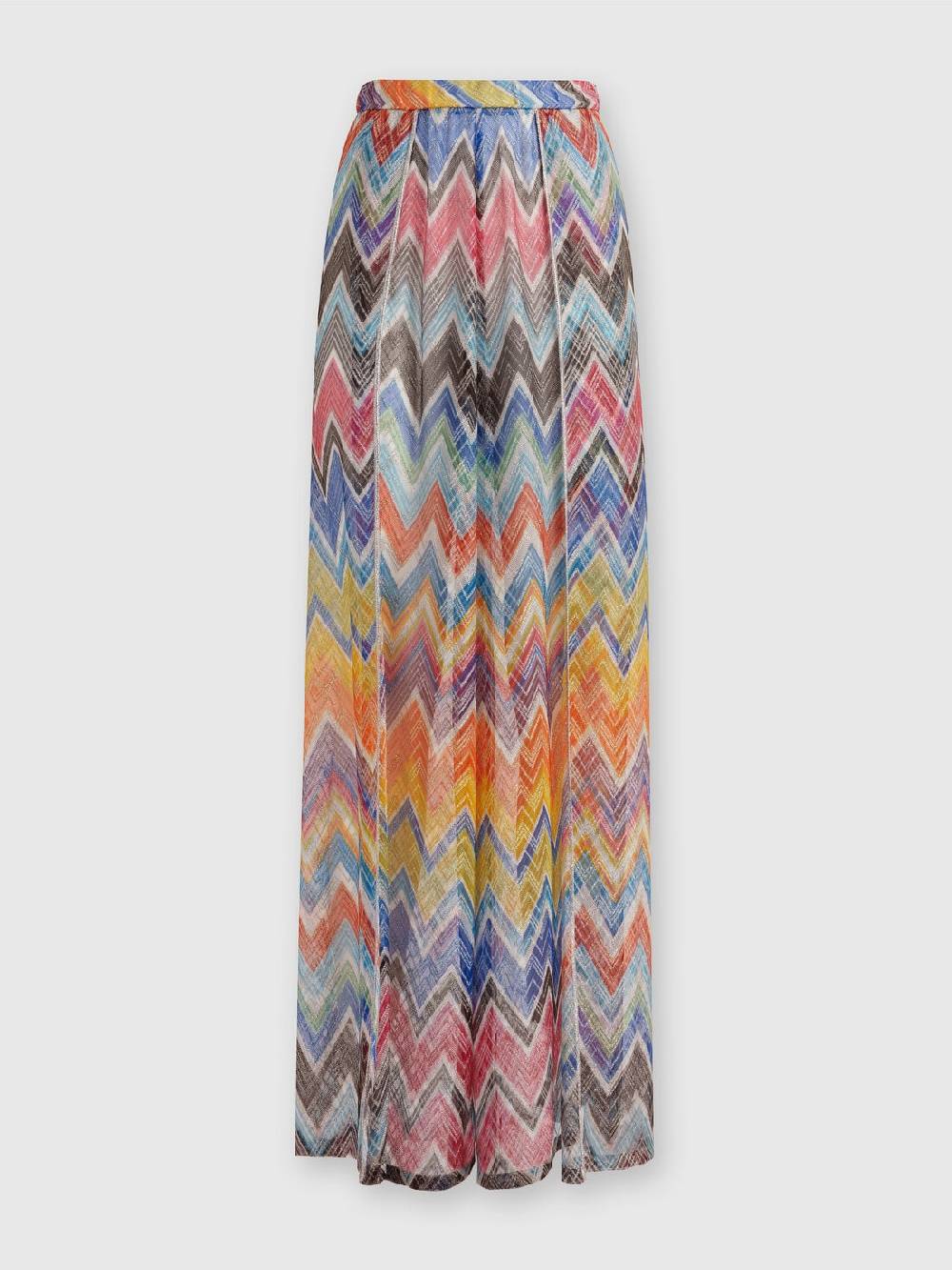 Missoni Pantapalazzo con stampa zig zag e lurex Offerte giornaliere