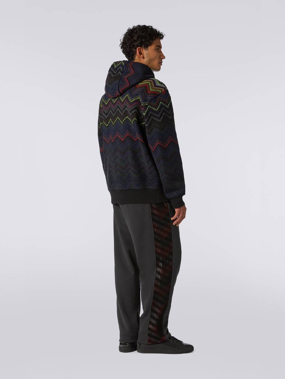 Missoni Felpa con cappuccio e tasca a marsupio in collaborazione con Mike Maignan Enormi risparmi