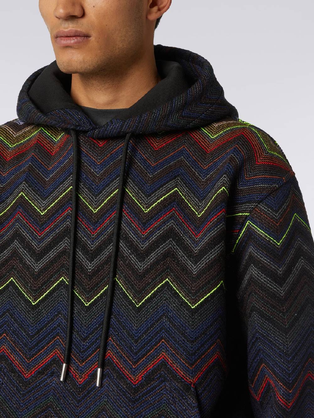 Missoni Felpa con cappuccio e tasca a marsupio in collaborazione con Mike Maignan Enormi risparmi
