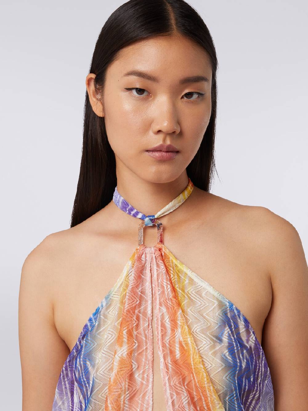 Missoni Tuta copricostume corta stampa tie-dye ACQUISTA ORA