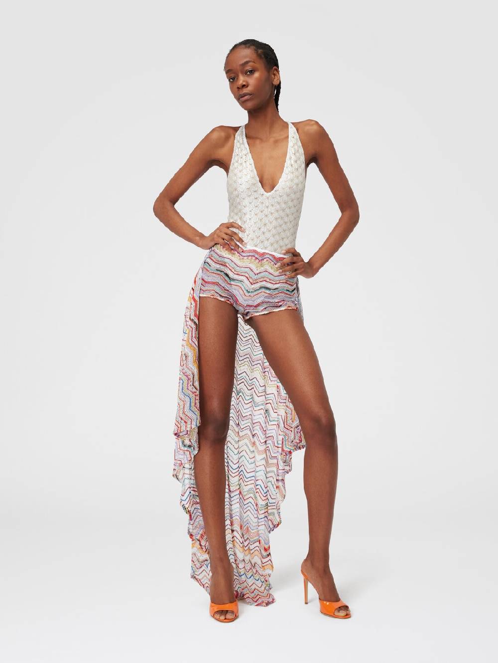 Missoni Gonna pareo in crochet con lurex Promozione temporanea
