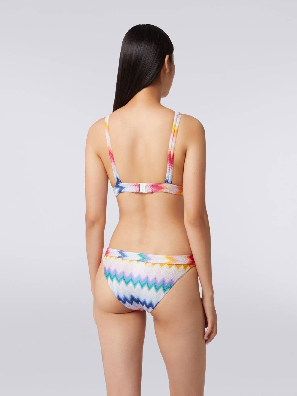 Missoni Bikini in viscosa zig zag con lurex Fino al 55% di sconto
