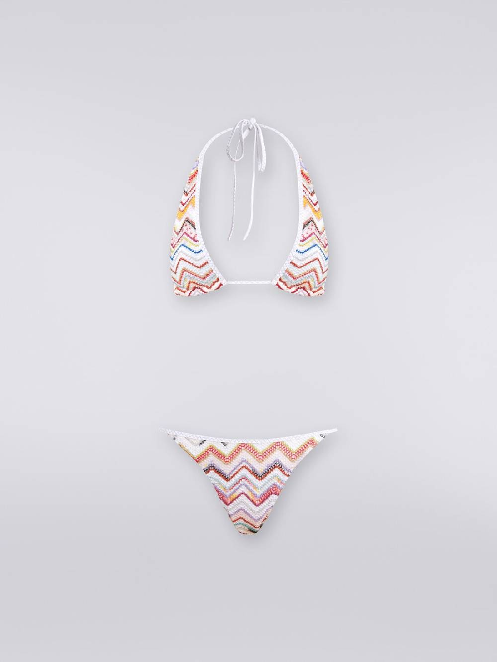 Missoni Bikini in crochet zig zag con lurex Black Friday Prezzi