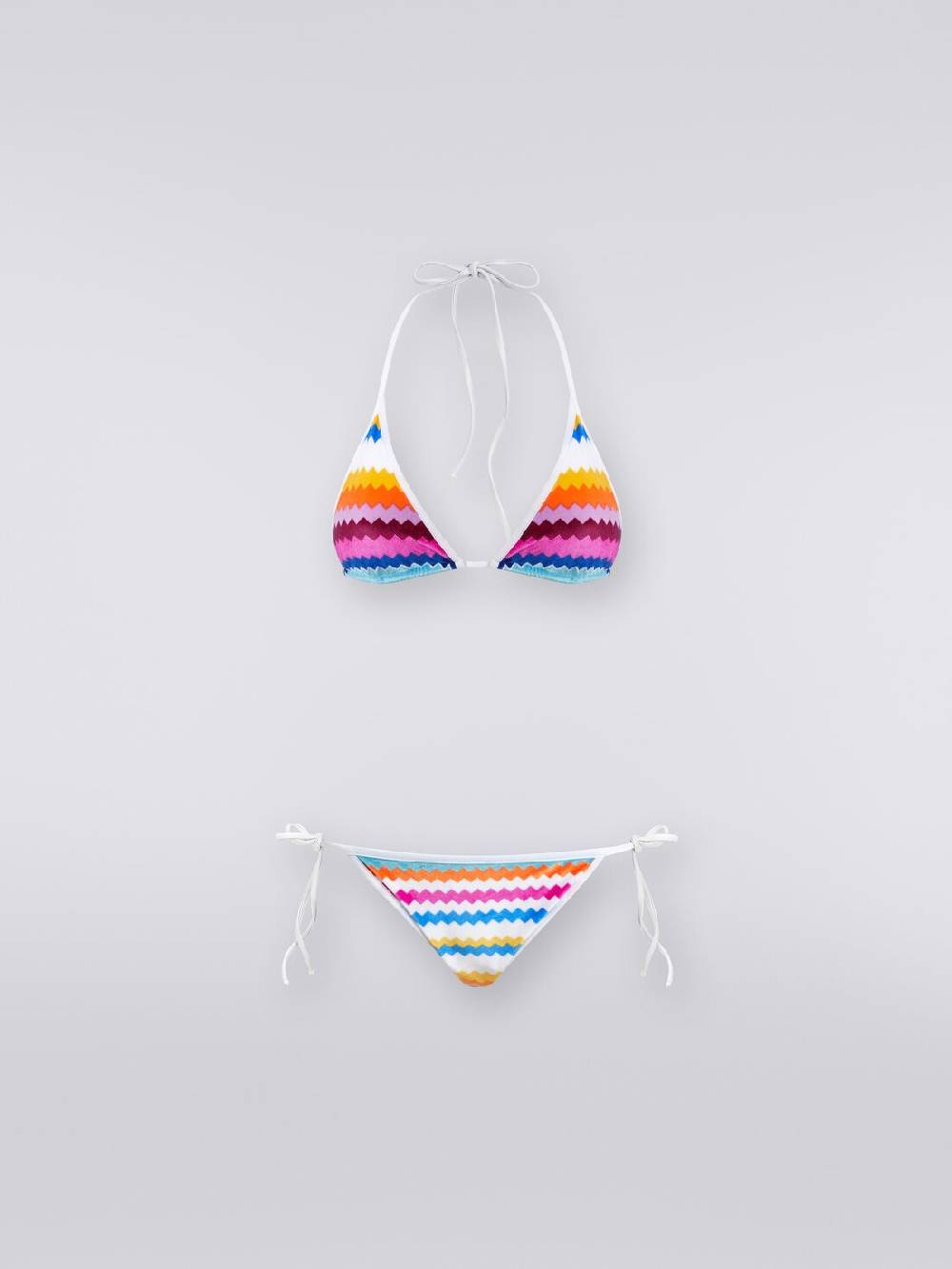 Missoni Bikini in nylon stretch stampa zig zag Duty-free